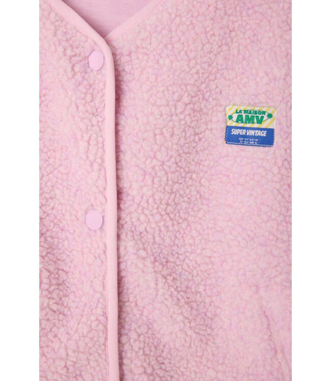 American Vintage Veste Femme Gilet Hoktown Dragee Chine