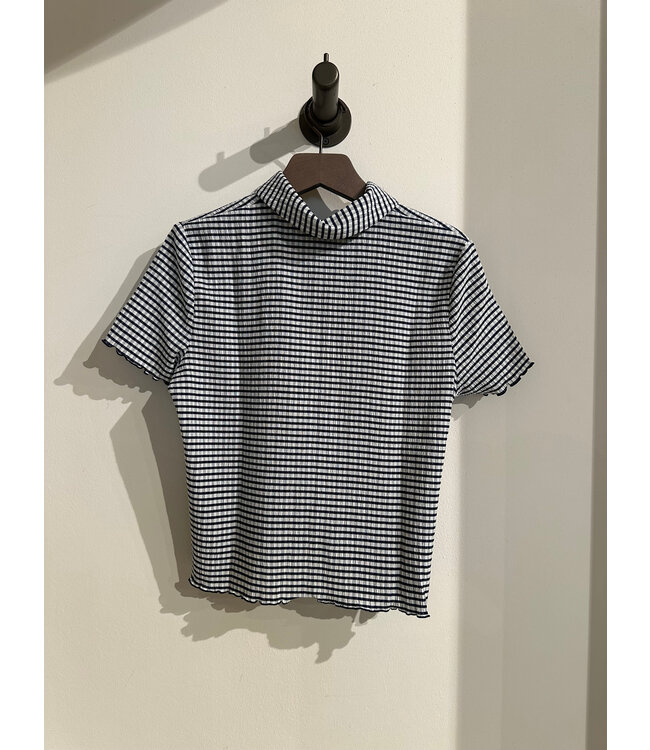 Rails Limon Blouse Navy Gingham