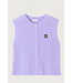 American Vintage East Gilet Pastel Lavender Melange