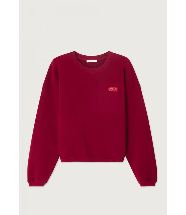 American Vintage Sweat Izubird Vintage Cherry Tree