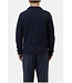 Closed Knitted Polo Jumper Dark Night