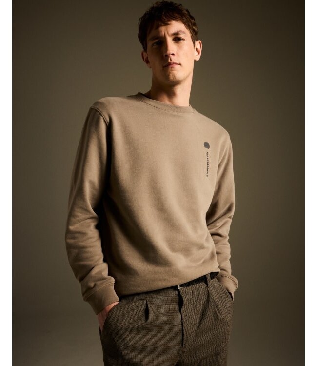 The GoodPeople Look Sweater Mid Brown