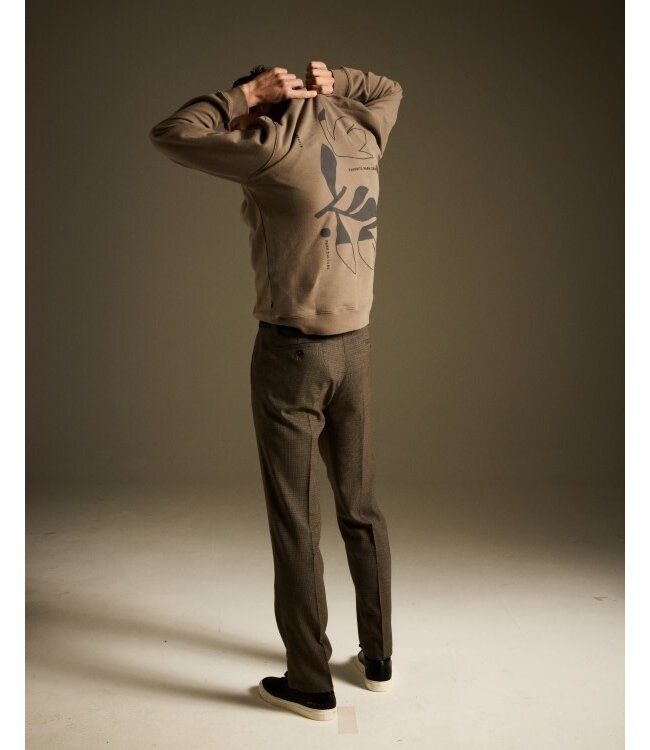 The GoodPeople Look Sweater Mid Brown