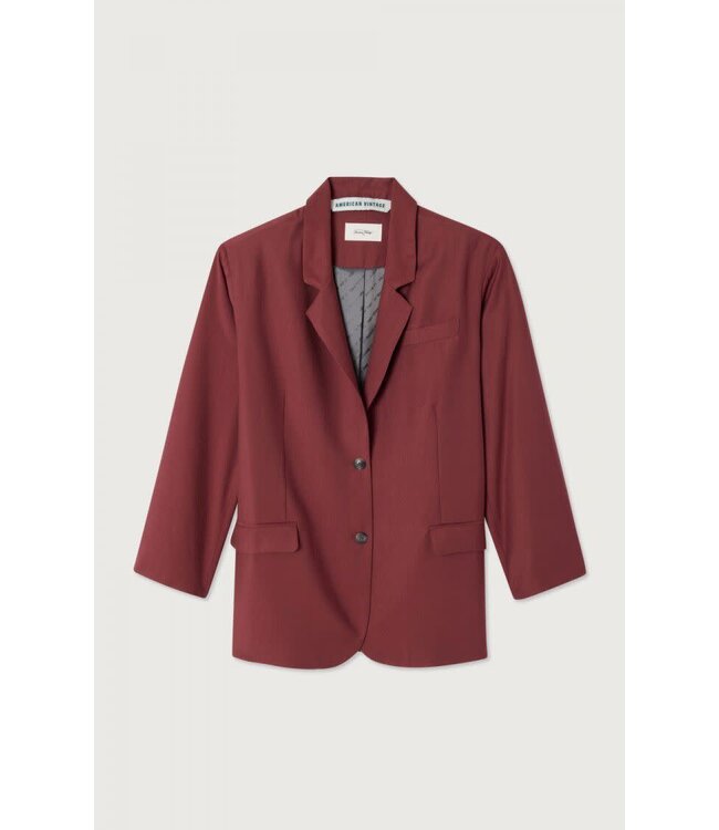 American Vintage Lanow Femme  Blazer Cherry Tree