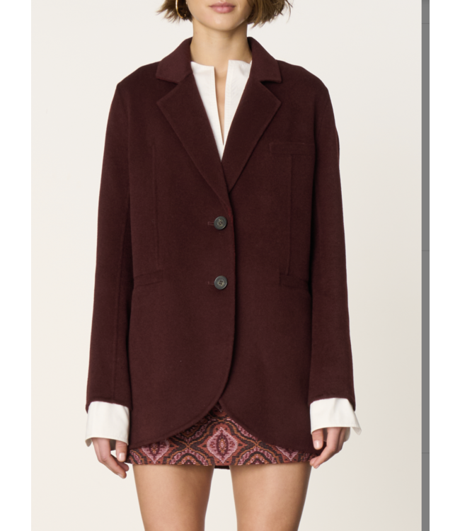 Vanessa Bruno Marc Jacket Lie de Vin
