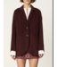 Vanessa Bruno Marc Jacket Lie de Vin