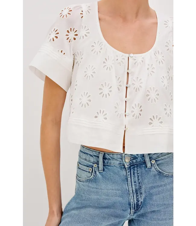 Rails Bambina Top White