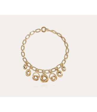 Gas Bijoux Charming atika Necklace Gold