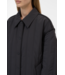 Closed Quilted Coat Black