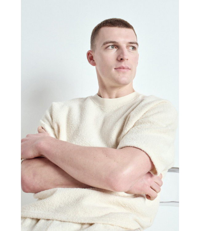 American Vintage Homme Bobypark T-shirt Ecru