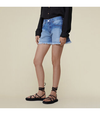 Lois Sandra Distressed Double Stone Short