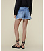Lois Sandra Distressed Double Stone Short