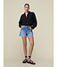 Lois Sandra Distressed Double Stone Short