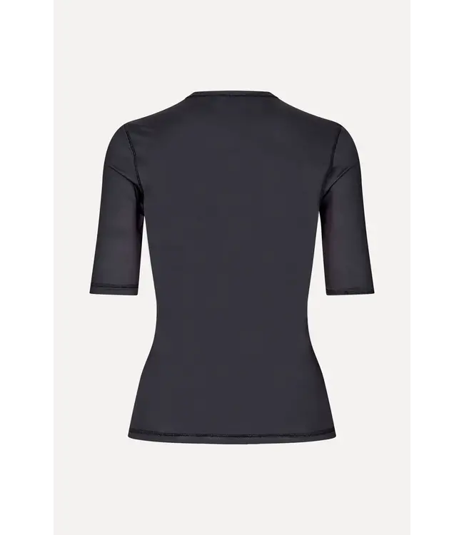 Stine Goya Elastic Short Sleeve T-shirt Melting Flowers