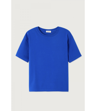 American Vintage Fizvalley T-shirt Bleu Roi Vintage
