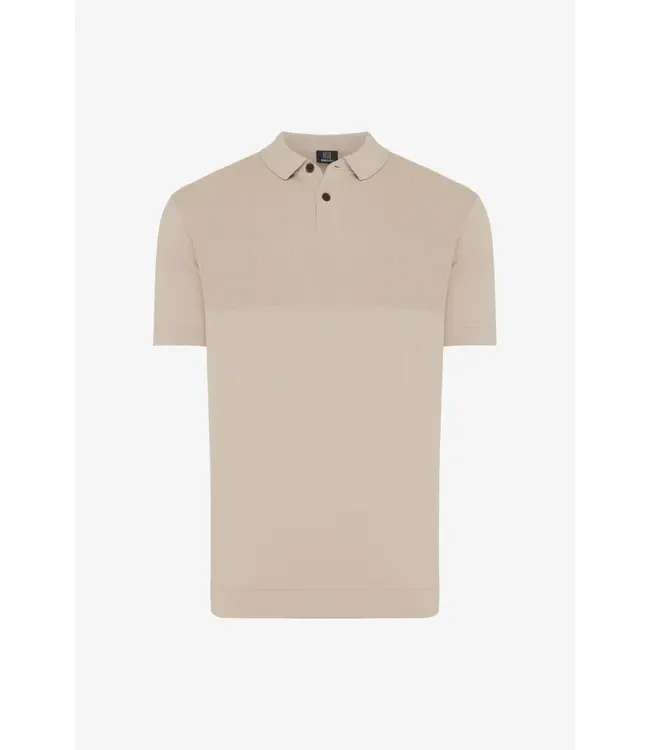 Genti Polo Button SS K3141-3260 048 beige 048