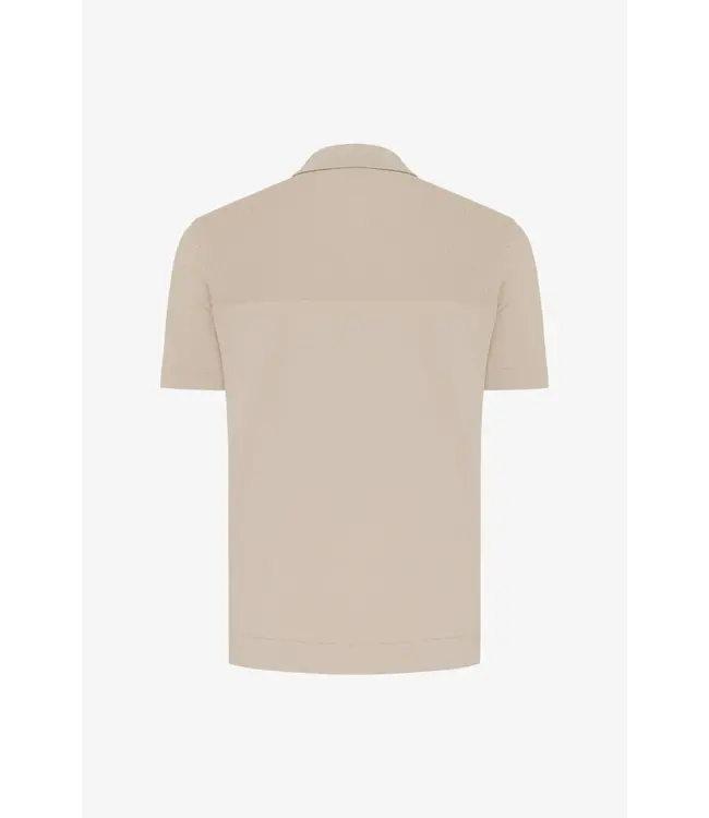 Genti Polo Button SS K3141-3260 048 beige 048