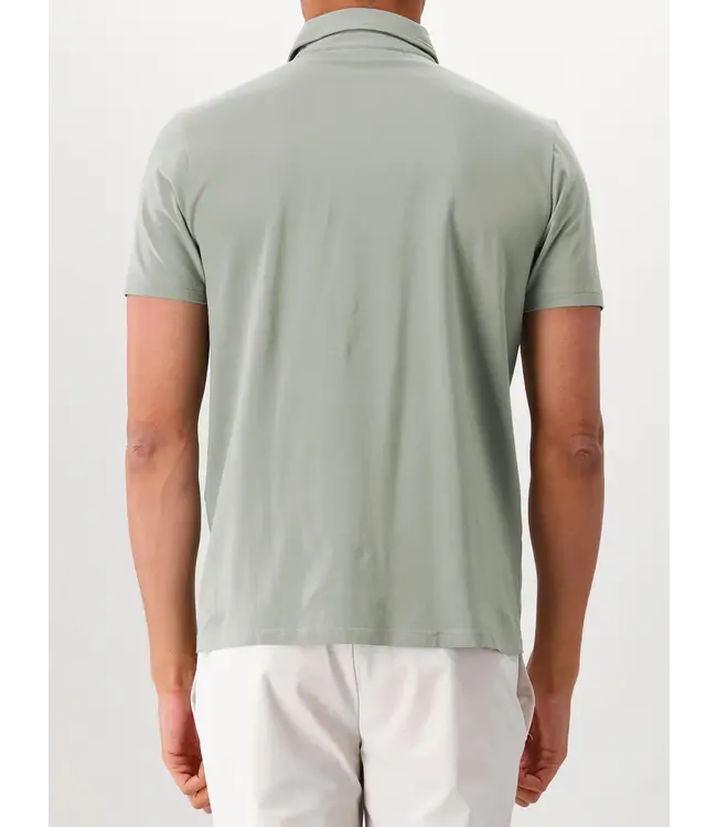 Genti Polo 3 Hidden Button SS 1202 - Green