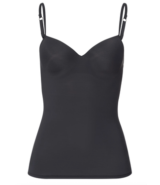 Hanro Padded bra top Obsidian