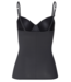 Hanro Padded bra top Obsidian