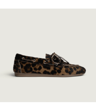 Posa Boat Loafer Leopard