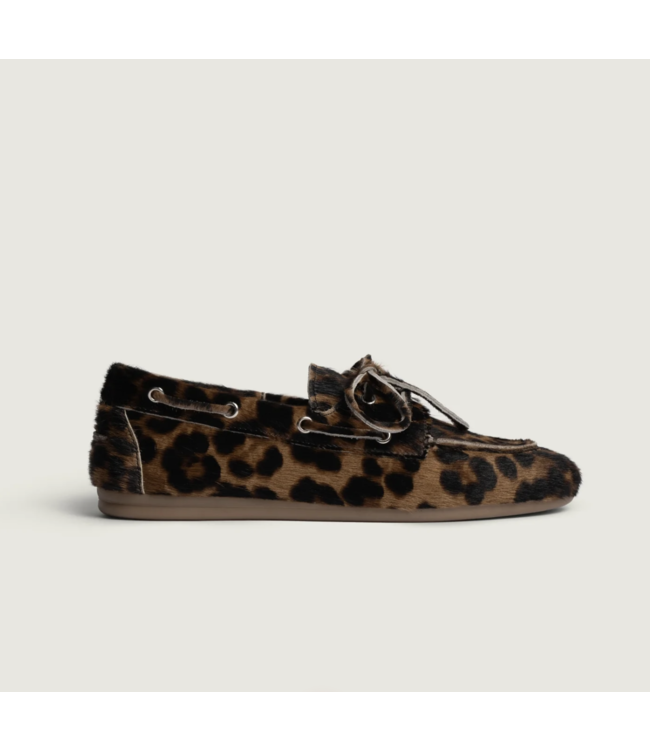 Posa Boat Loafer Leopard