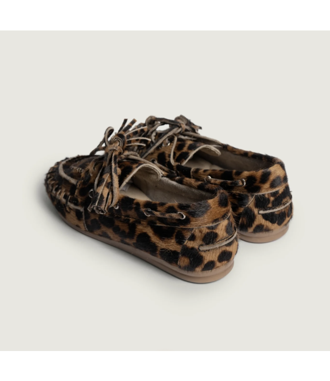 Posa Boat Loafer Leopard
