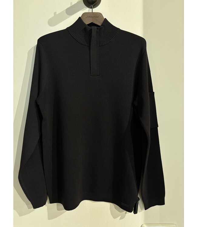 Genti Cool Dry Turtle Zip 040 Dark Brown