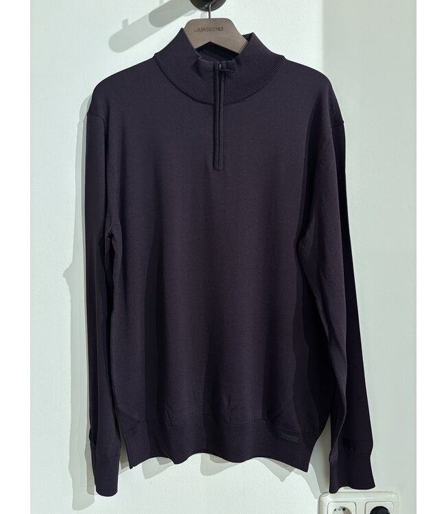 Genti Turtle Zip Longsleeve Knit 060