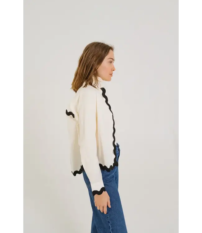 Sacrecoeur Collection Andree Blouse Aube