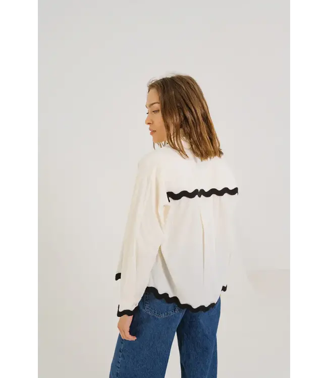 Sacrecoeur Collection Andree Blouse Aube