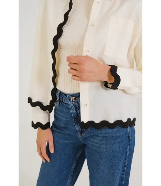 Sacrecoeur Collection Andree Blouse Aube