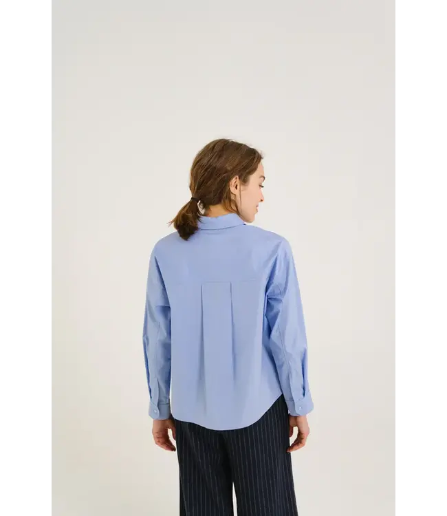 Sacrecoeur Collection Andrea Blouse Sky