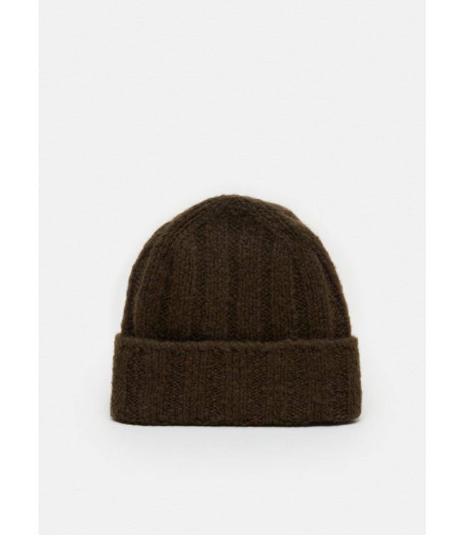 Closed Beanie Cable Knitted 694 Marsh Green