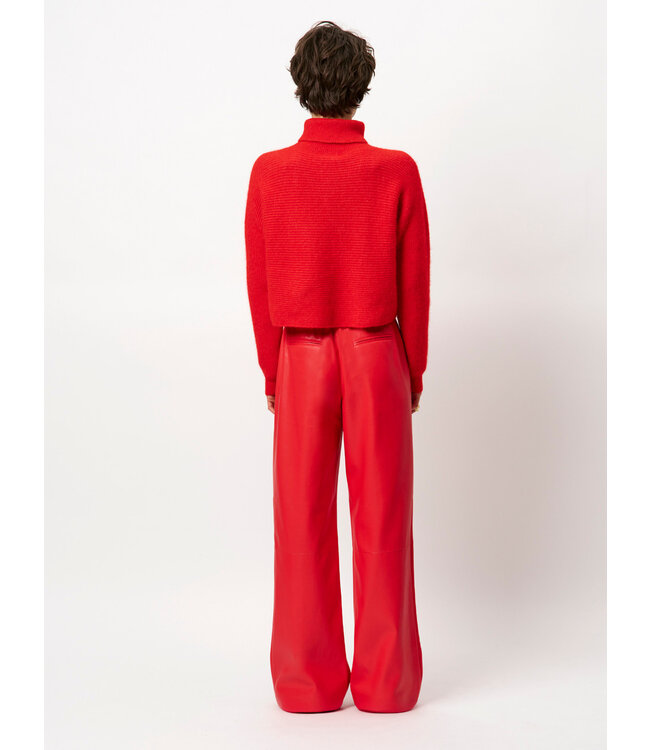 Dante 6 Yuria Turtle Neck Sweater Red