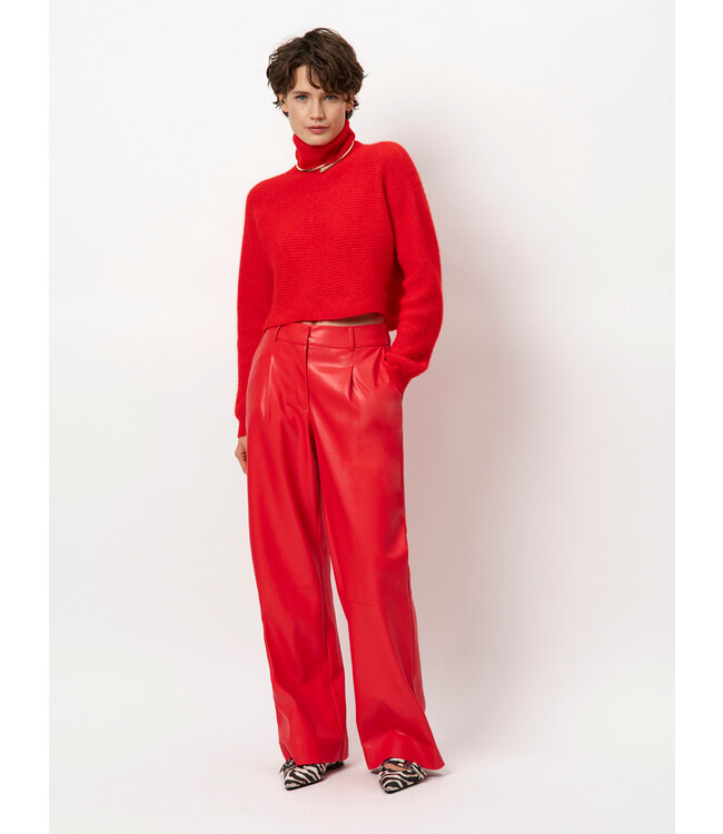 Dante 6 Yuria Turtle Neck Sweater Red