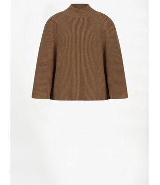 Dante 6 Romi Cape Sweater Brown