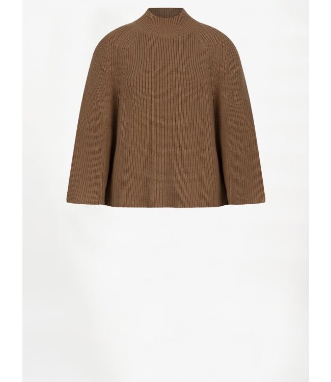 Dante 6 Romi Cape Sweater Brown
