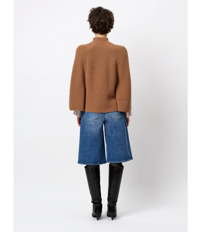 Dante 6 Romi Cape Sweater Brown