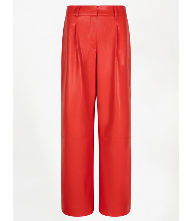 Dante 6 Jules Faux Leather Pants Red