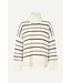 Samsøe Samsøe Sakeiku Stripe Turtleneck Clear Cream