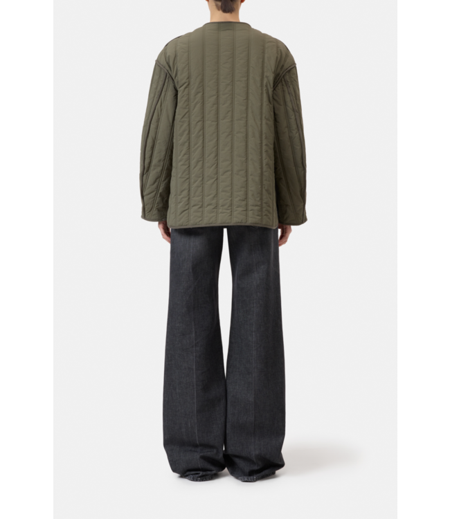 Closed Quilted Jacket 681 Forest Green