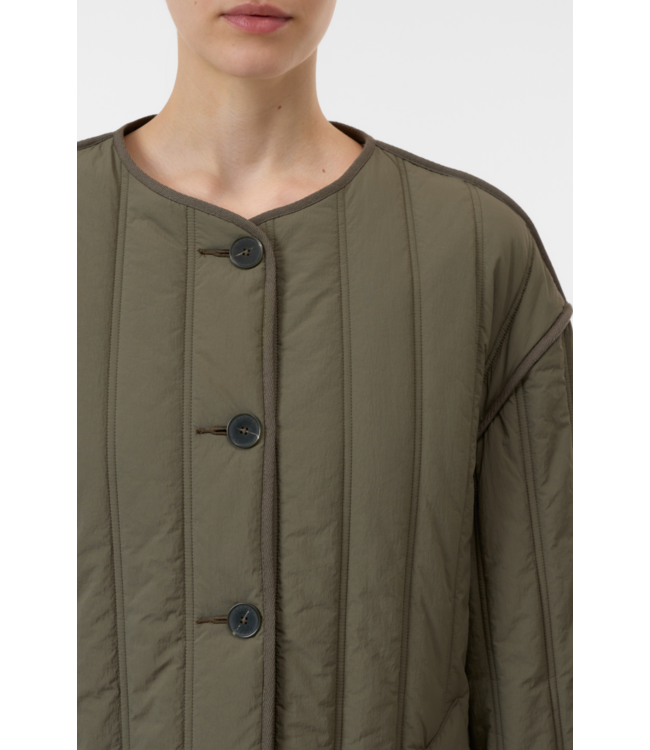 Closed Quilted Jacket 681 Forest Green