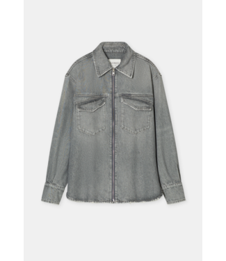 Closed Zipped Overshirt MGY Mid Grey