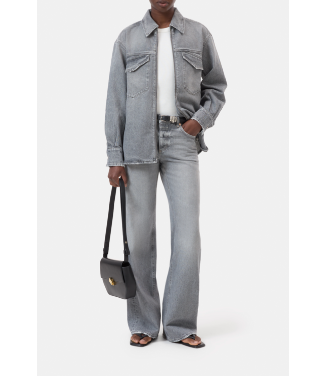 Closed Zipped Overshirt MGY Mid Grey