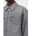 Closed Zipped Overshirt MGY Mid Grey
