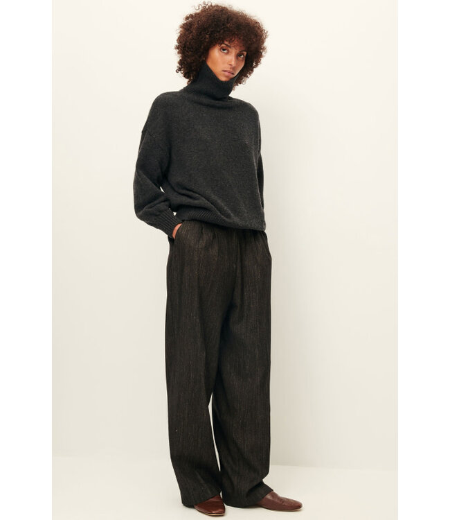 Sessùn Emile pleats pants moonrock