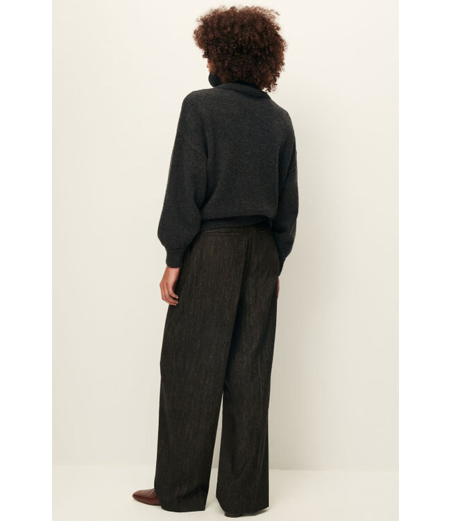 Sessùn Emile pleats pants moonrock