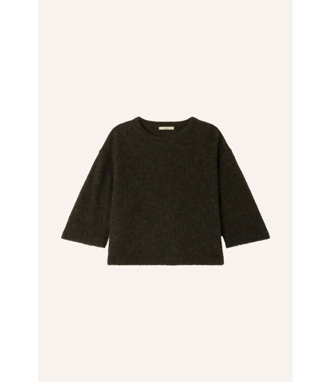 Sessùn London short sleeved jumper lichen mix