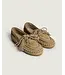 Posa Boat Loafer Fringe Suede Tan